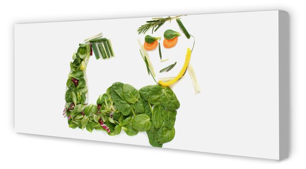 Tablouri canvas Caracter cu legume