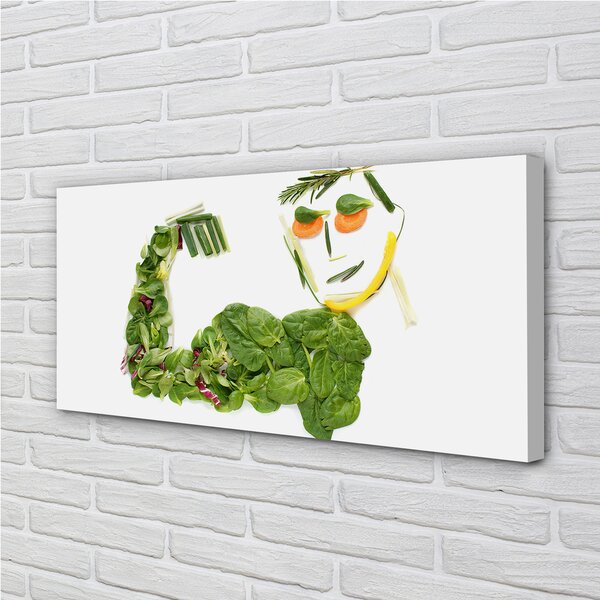 Tablouri canvas Caracter cu legume