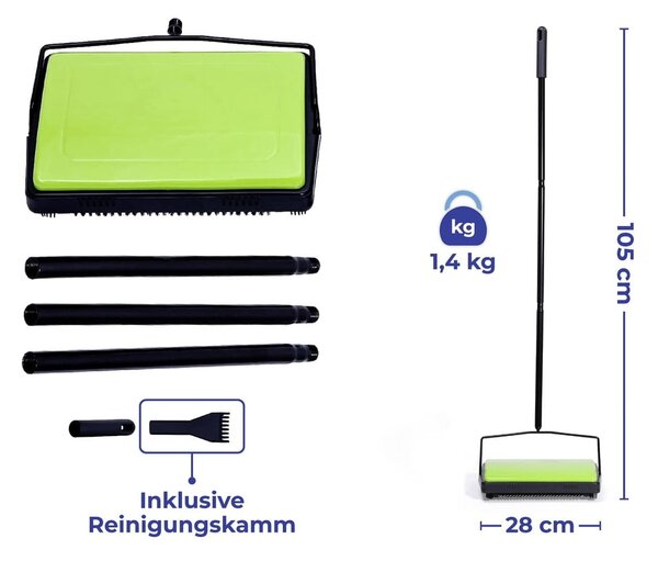 Aspirator mecanic de podea - Maximex