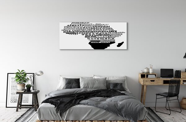 Tablouri canvas subtitrari alb-negru