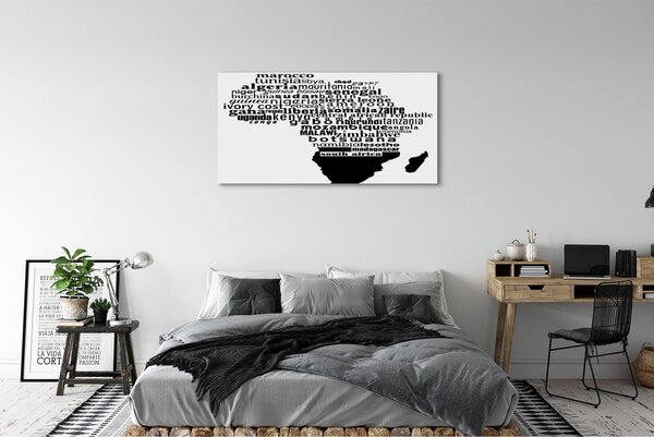 Tablouri canvas subtitrari alb-negru