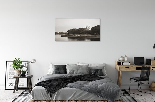 Tablouri canvas pod Cracovia Râul