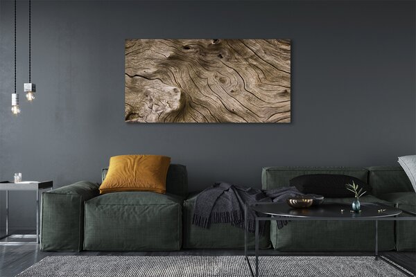 Tablouri canvas noduri de cereale din lemn