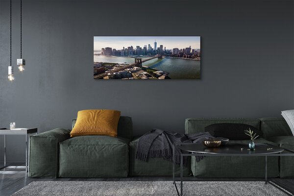 Tablouri canvas Cele mai multe zgârie-nori Panorama