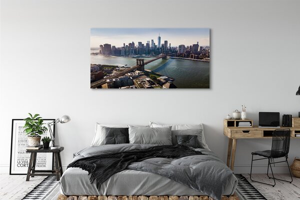 Tablouri canvas Cele mai multe zgârie-nori Panorama