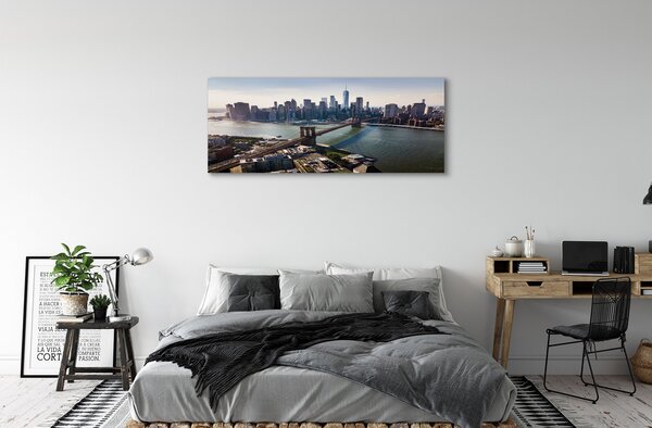 Tablouri canvas Cele mai multe zgârie-nori Panorama