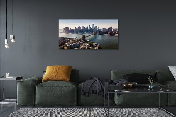 Tablouri canvas Cele mai multe zgârie-nori Panorama