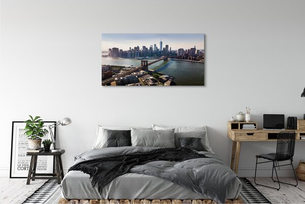 Tablouri canvas Cele mai multe zgârie-nori Panorama