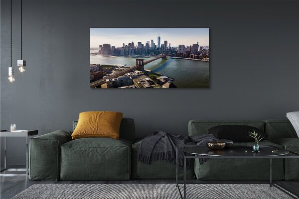 Tablouri canvas Cele mai multe zgârie-nori Panorama