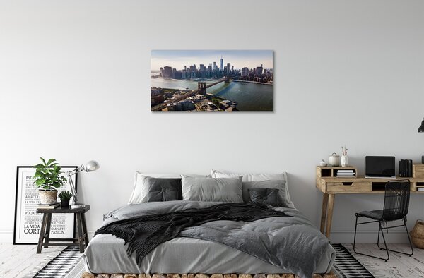 Tablouri canvas Cele mai multe zgârie-nori Panorama