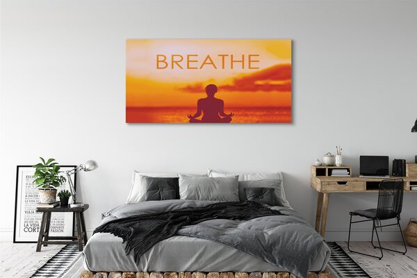 Tablouri canvas semn de soare Femeie