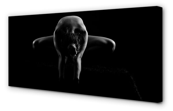 Tablouri canvas Femeie alb-negru
