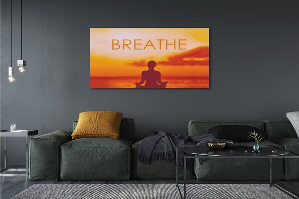 Tablouri canvas semn de soare Femeie
