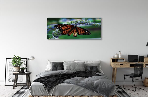 Tablouri canvas Fluture pe o floare