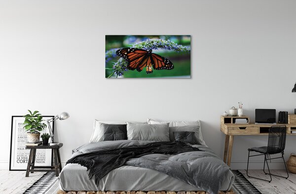 Tablouri canvas Fluture pe o floare