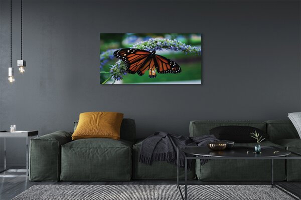 Tablouri canvas Fluture pe o floare