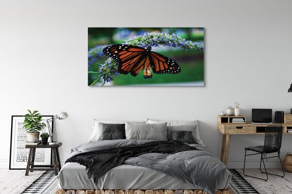 Tablouri canvas Fluture pe o floare