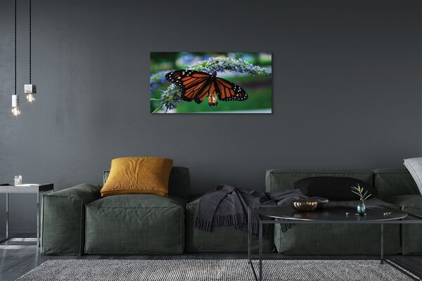 Tablouri canvas Fluture pe o floare