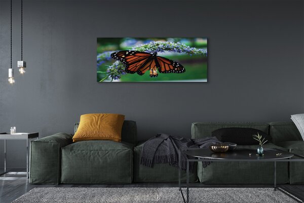 Tablouri canvas Fluture pe o floare