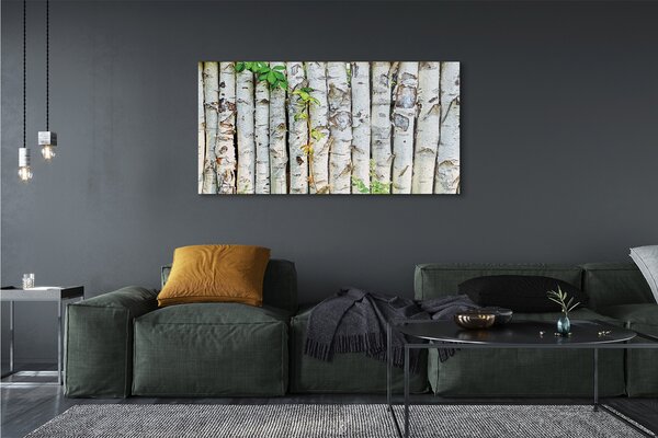 Tablouri canvas frunze de mesteacan