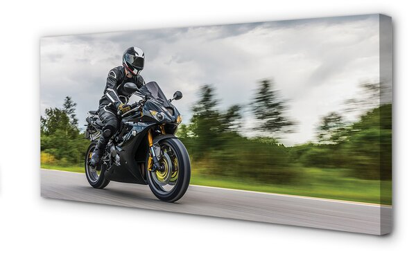 Tablouri canvas Motociclete nori rutier cer