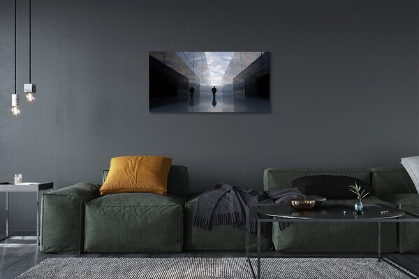 Tablouri canvas oglinzi cer
