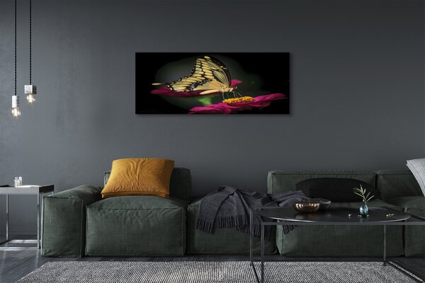 Tablouri canvas Fluture pe o floare