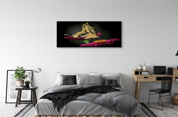 Tablouri canvas Fluture pe o floare