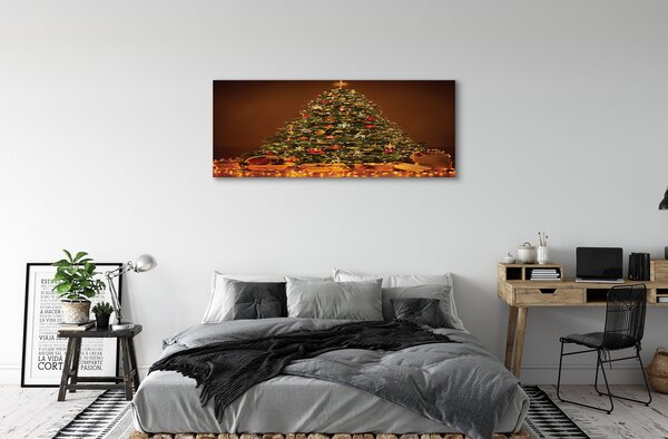 Tablouri canvas Crăciun lumini Cadouri decor