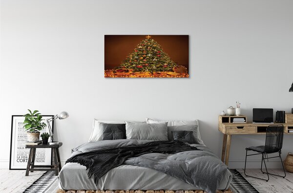 Tablouri canvas Crăciun lumini Cadouri decor