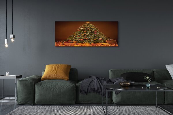 Tablouri canvas Crăciun lumini Cadouri decor