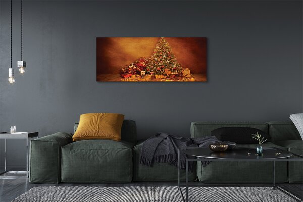 Tablouri canvas Crăciun lumini Cadouri decor