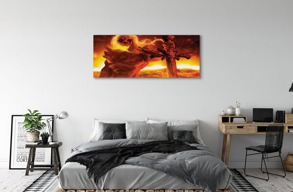 Tablouri canvas forma Teribil de sabie