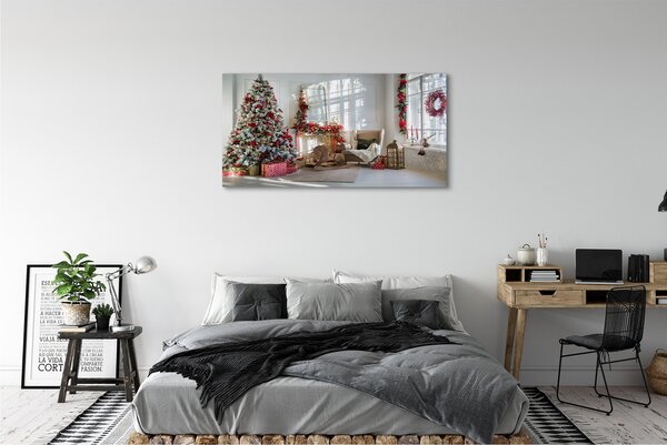 Tablouri canvas Cadouri de Crăciun decorare copac