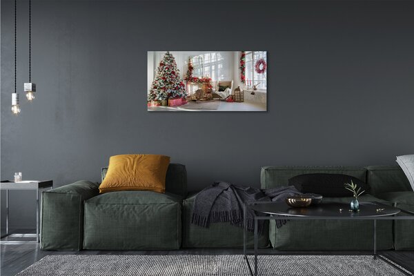 Tablouri canvas Cadouri de Crăciun decorare copac