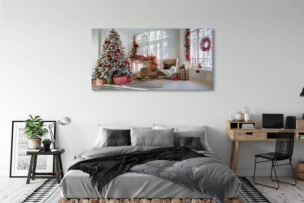 Tablouri canvas Cadouri de Crăciun decorare copac