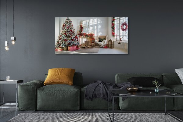Tablouri canvas Cadouri de Crăciun decorare copac