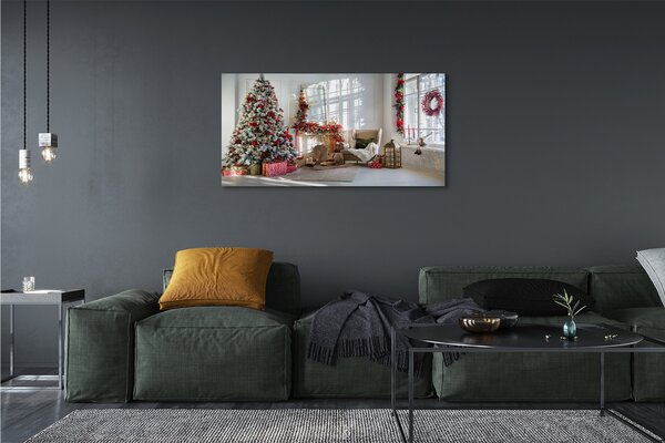 Tablouri canvas Cadouri de Crăciun decorare copac
