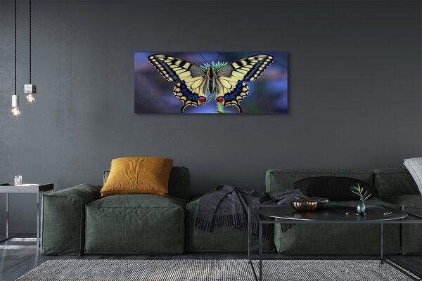 Tablouri canvas Fluture pe o floare