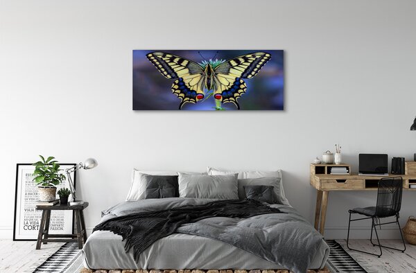 Tablouri canvas Fluture pe o floare
