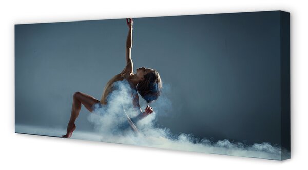 Tablouri canvas Femeia de fum dans