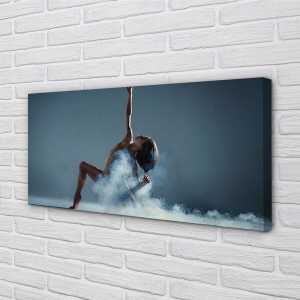 Tablouri canvas Femeia de fum dans