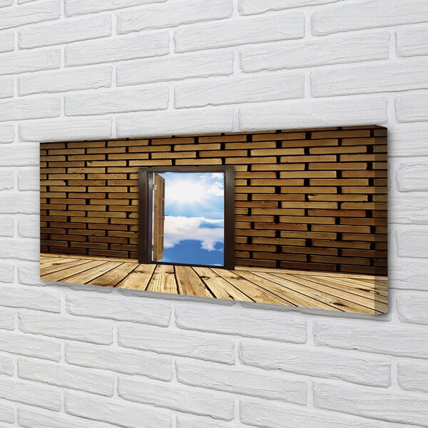 Tablouri canvas Usi cer 3d