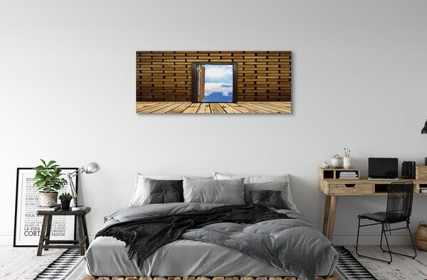 Tablouri canvas Usi cer 3d