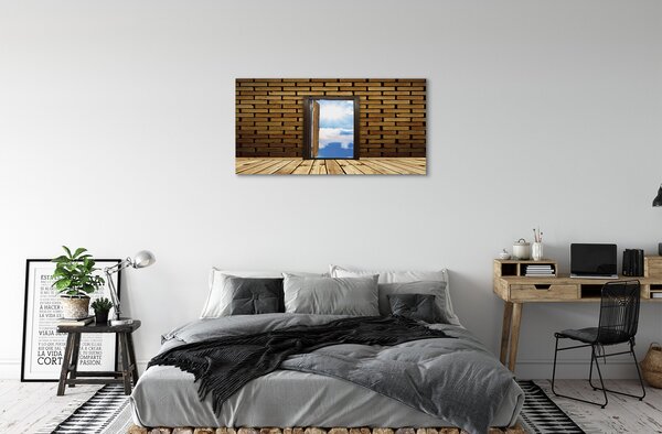 Tablouri canvas Usi cer 3d
