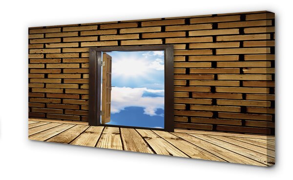 Tablouri canvas Usi cer 3d