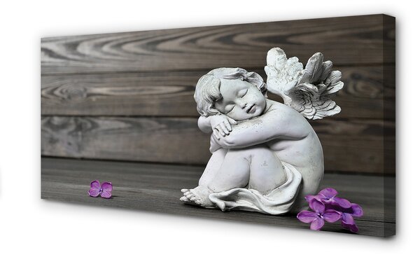 Tablouri canvas Sleeping placi de flori înger