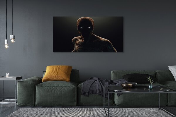 Tablouri canvas forma teribil Bald