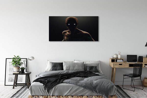 Tablouri canvas forma teribil Bald