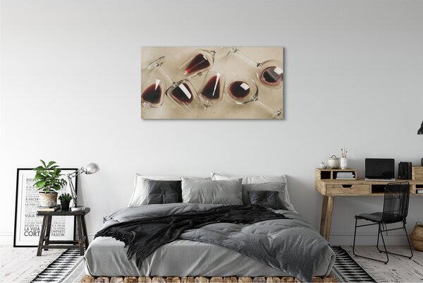 Tablouri canvas pahare de vin